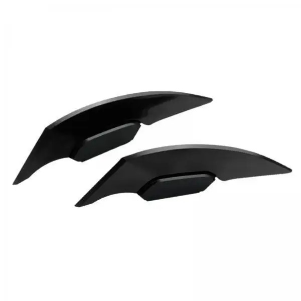 Aerodynamic Winglet Spoiler ABS Plastic Fairing Side Wing for Bike Modifications and Electric Motorcycles