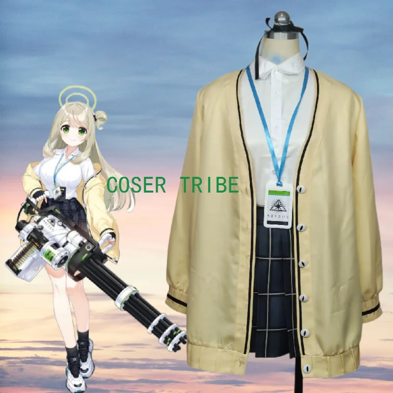 

COSER TRIBE Blue Archive Izayoi Nonomi Cosplay Costume Cos Game Anime Party Uniform Hallowen Play Role Clothes Clothing