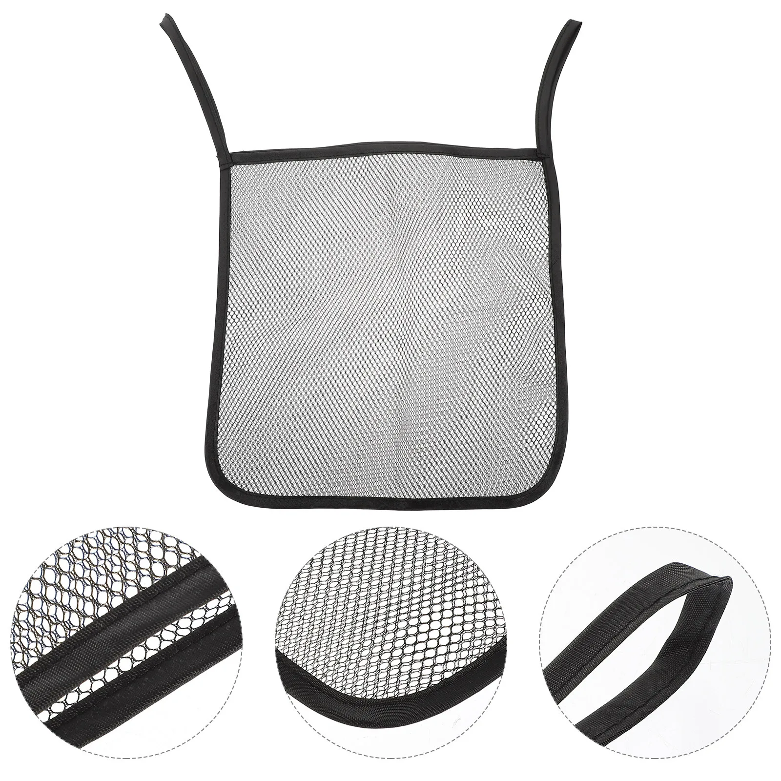 

Breathable Stroller Baby Organizer Hanging Bag Long Handle Diaper Bottle Storage Pouch Multi Function Baby Supply Holder