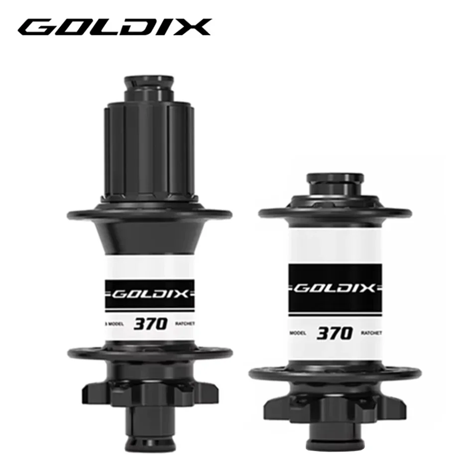 GOLDIX M370 Fahrradnabe 36T Ratchet Gedichtete Lager 6-Bolzen Scheibenbremse J-Bend 32 Löcher BOOST für HG XD MS Fahrradzubehör