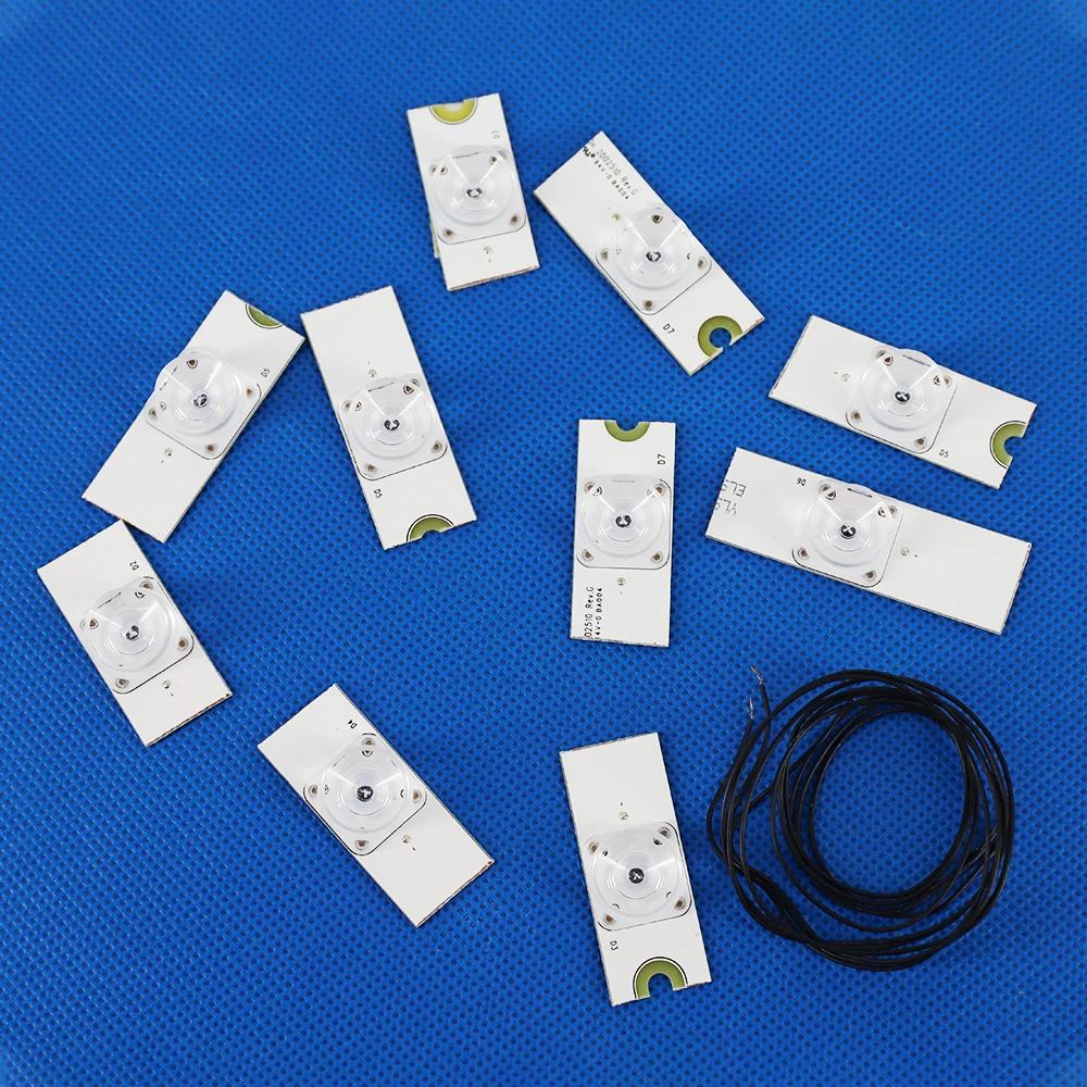 100% New High Quality 3V Patch Lamp Bead With Optical Lens Filter for 32-65 Inch LED TV Repair