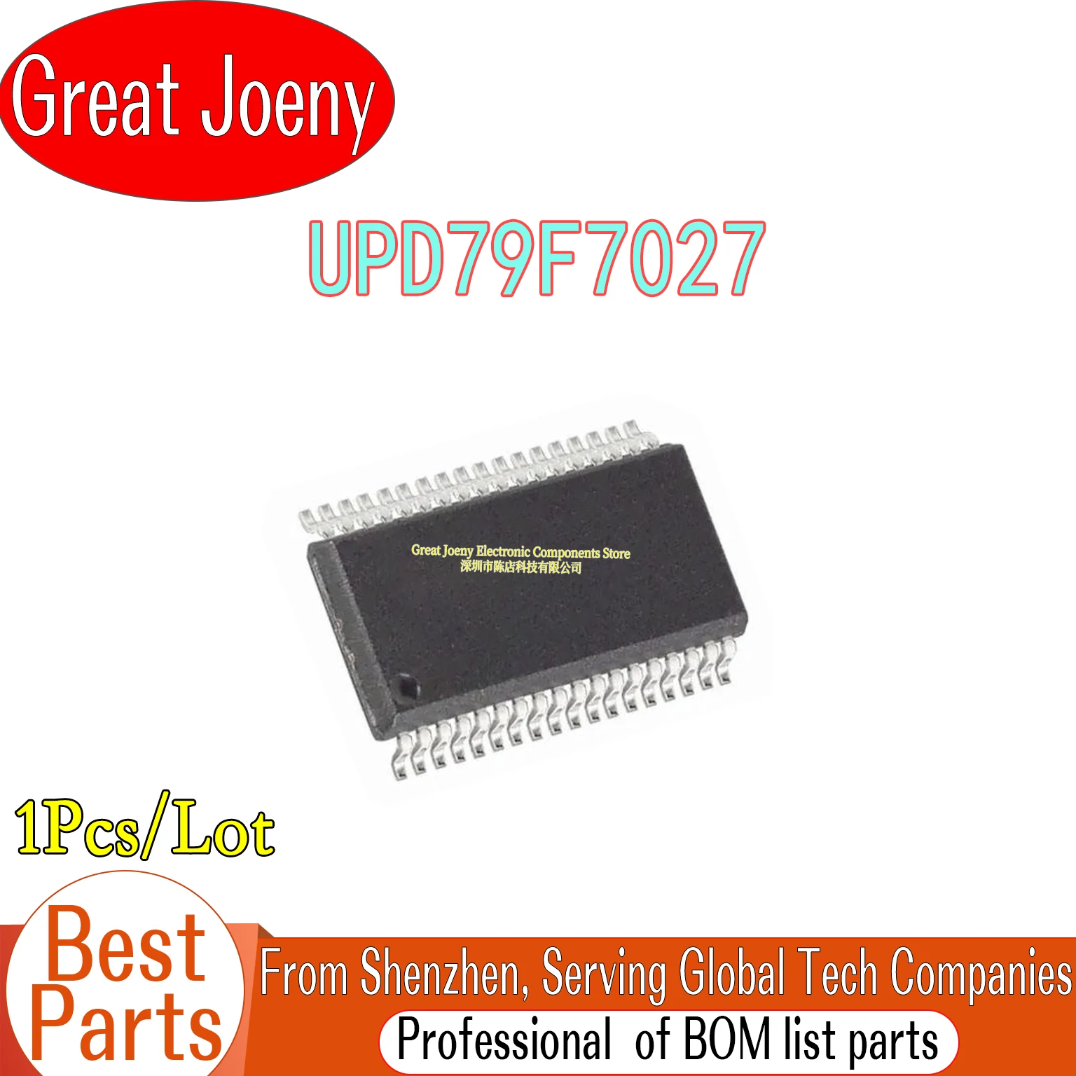 100% New Original UPD79F7027 D79F7027 IC Chipset SSOP-30