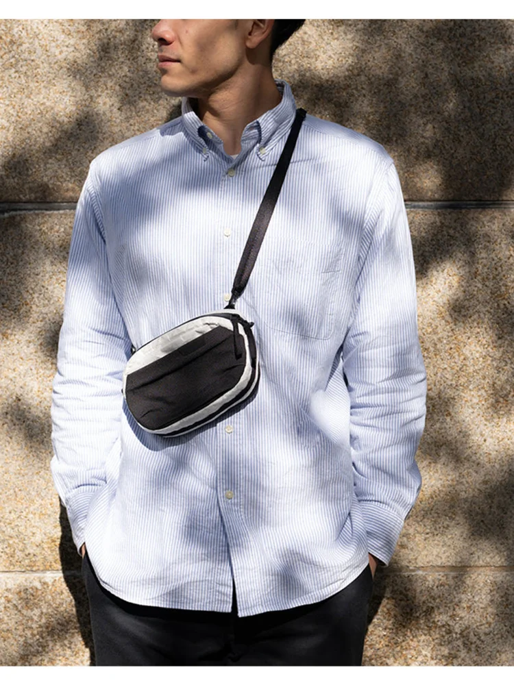 AliExpress NONE Modern Minimalist Unisex Chest Bag for Everyday Use Lightweight Multipurpose Sling Pack for Cycling Commuting and Fitness