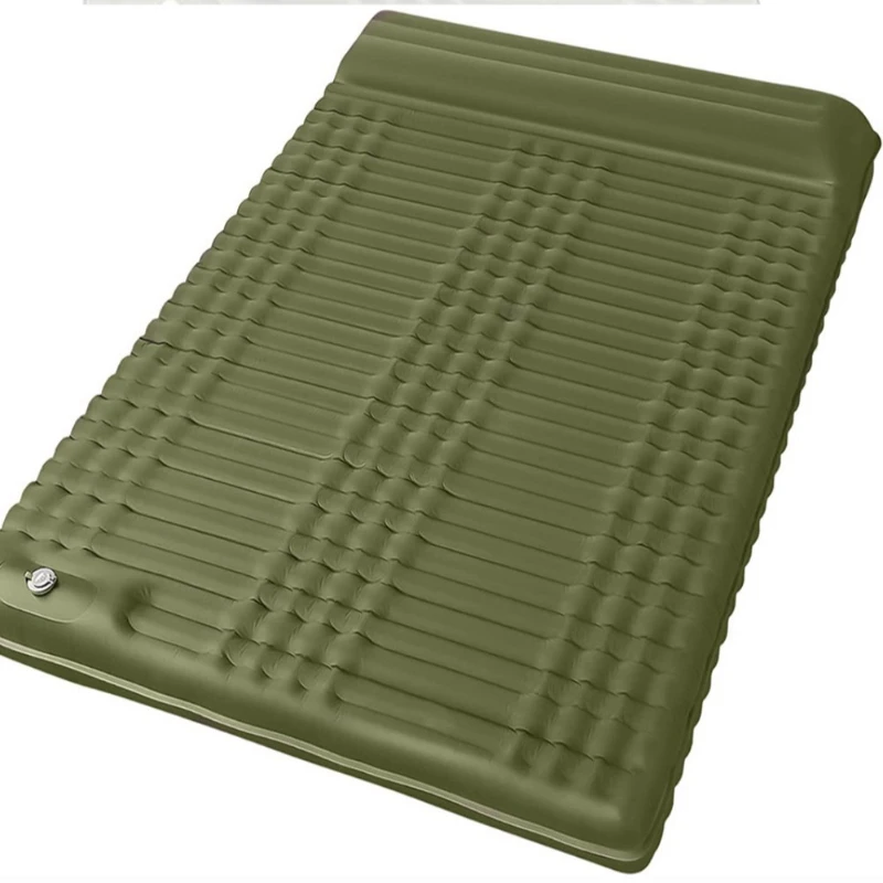

Inflatable bed thickened pull belt style inflatable pad amphibious moisture-proof pad outdoor ultra-light camping pad