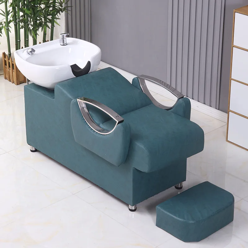 Luxury Comfortable Shampoo Bed Professional Hair Modern Salon Shampoo Bed Premium Trendy Aesthetic Lit De Shampooing Furniture