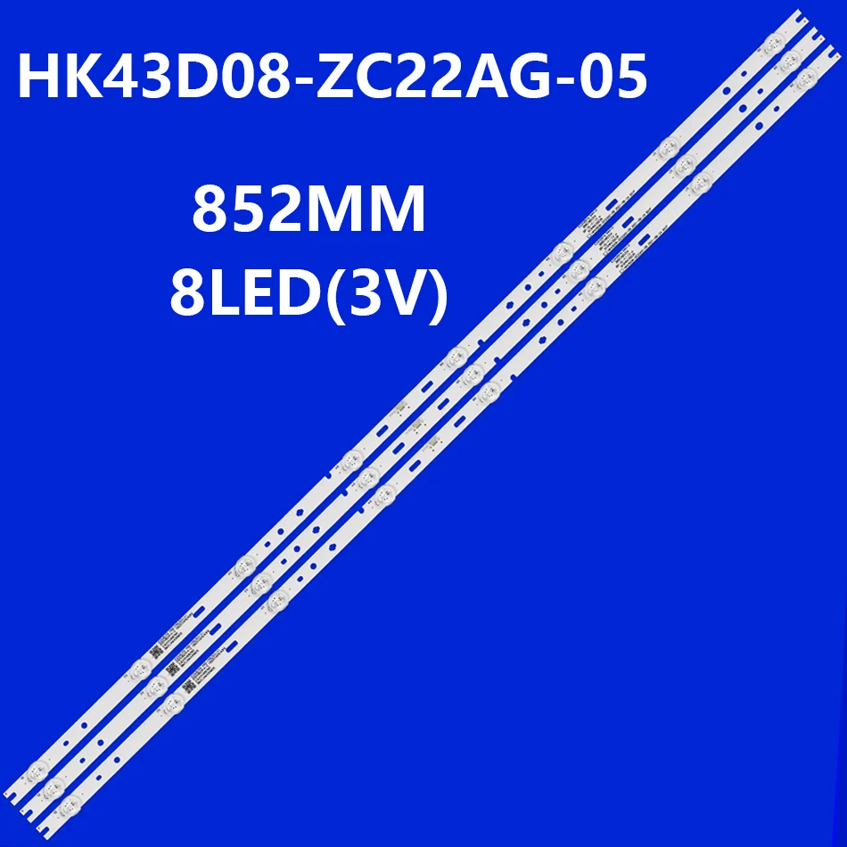 

LED Backlight Strip for 43PA300E 43PA305E 43PHAWD F43S1 ND43S3000 HK430WLEDM-JH02H PT430CT01-1 06-43F6-3X8-852X18-170903
