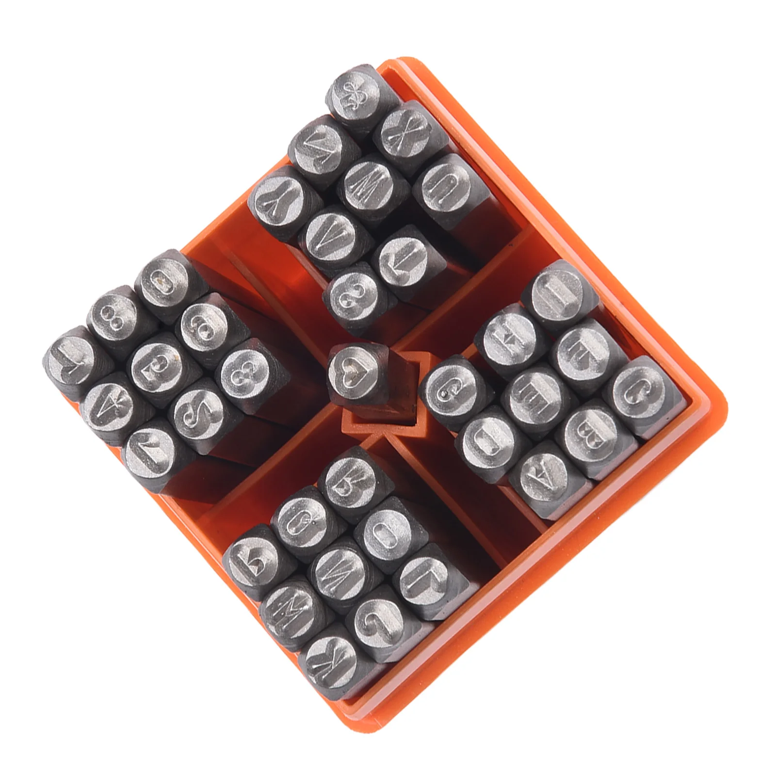 Letter Number Punch Punch Set With Storage Box Carving Tools Convenient Storage For DIY Crafts For Jewelry DIY