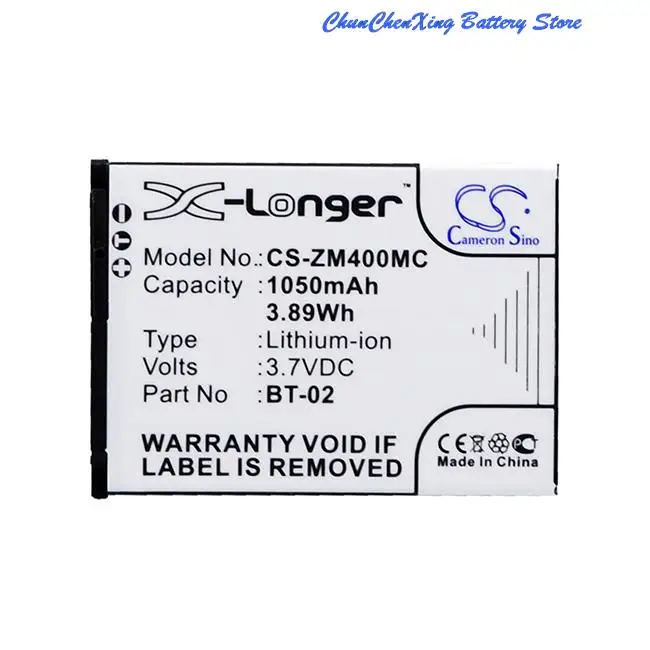 100% NEW   1050mAh Battery BT-02,SL747,SL7404  for SeaLife DC2000 Pro, DC2000,For ZOOM Q4 Handy Video Recorder, 247-9036, Q4