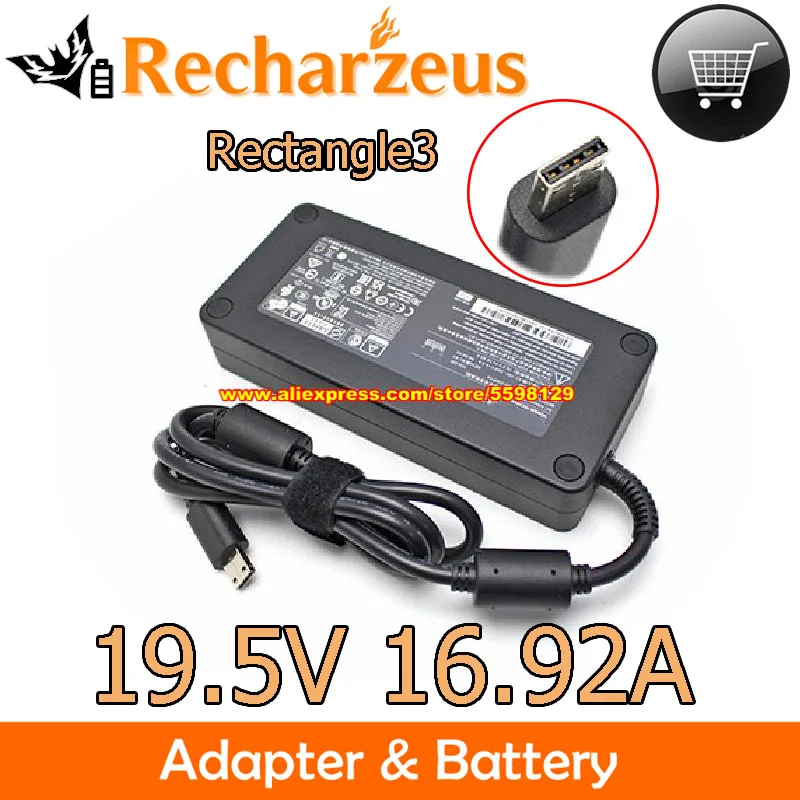 

Genuine 330W Chicony A20-330P1A Power Adapter 19.5V 16.92A A330A018P Charger For MSI RAIDER GE76-12UHS GAMING Laptop