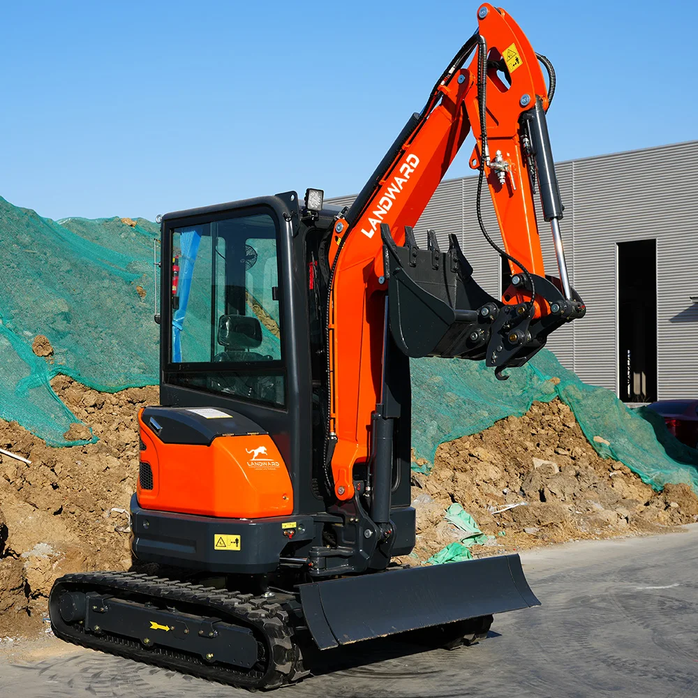 Kleine dieselmotor zakkenvulmachine hoge kwaliteit XT25U minigraver populaire verkoop multifunctionele 2,5 ton rupsgraafmachine op maat gemaakt