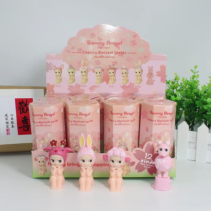 Colección de gran venta de 2025, caja ciega de Ángel, serie Dreaming, Sonnes Angels, serie de flor de cerezo, figuras de Anime, adornos, muñecas, Fans