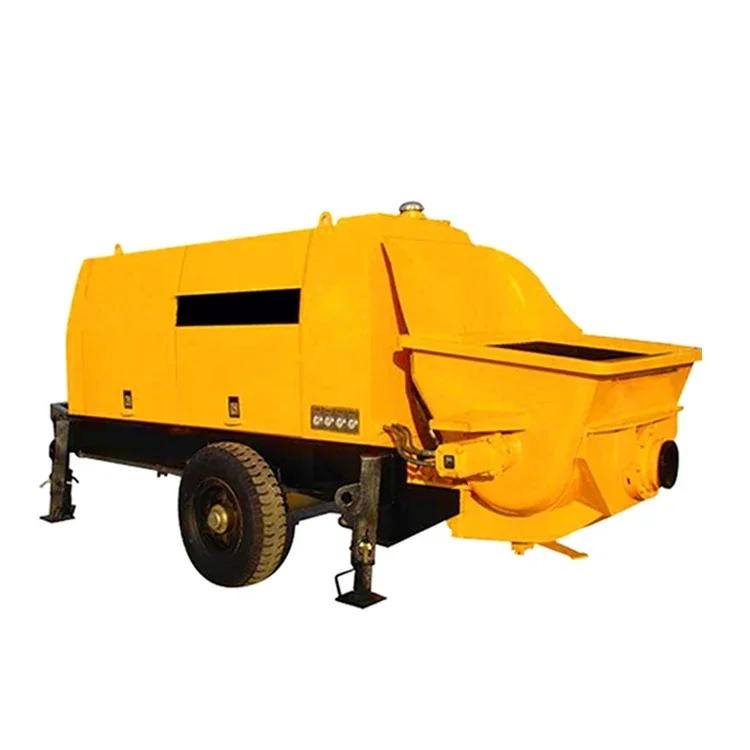 YG Customized Factory Offer Diesel Concrete Pump Truck Mounted Concrete Pump Mixer For Sale