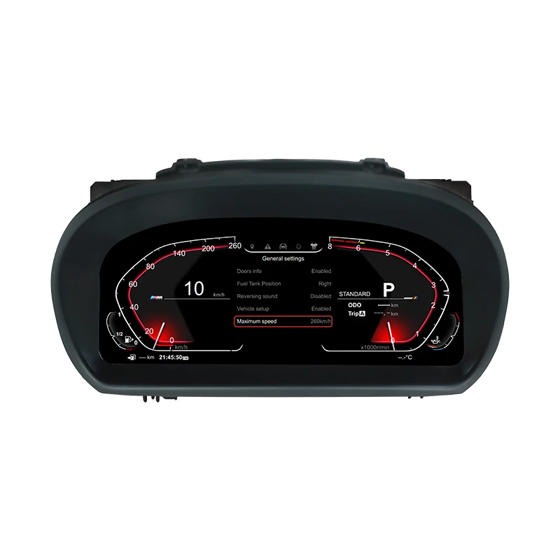 Dashboard Instrument 10.25 ''Car Digital Dashboard for BMW 1 Series E87 Auto Meter Speedometer Car Digital Dashboard