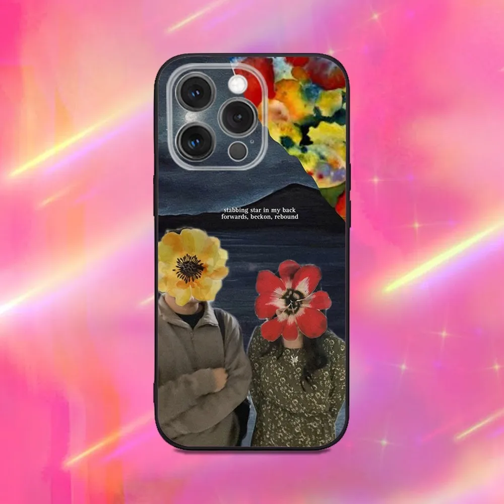 حافظة هاتف A-Adrianne L-Lenker لهواتف iPhone 16,15,14,13,12,11,Pro,Max,Plus,X,XS,XR,SE,8,7,Mini,Soft Silicone Black Case #3