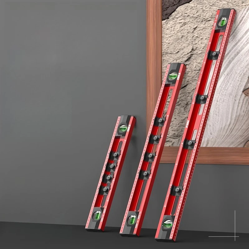 

Multi-functional Household Aluminum Alloy High-precision Level Auxiliary Hole-opening Tool for Painting Positioning Level