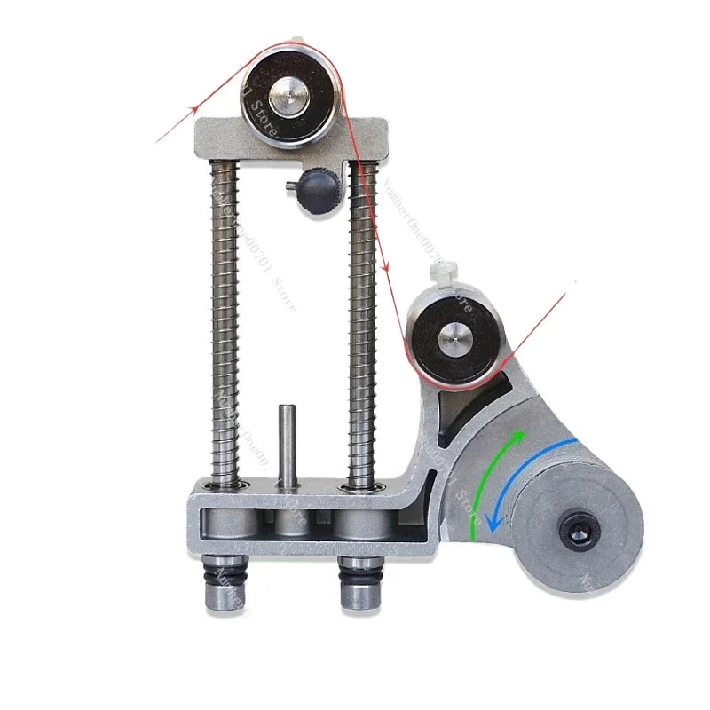 Molybdenum Wire Tensioner Large Stroke Easy To Wear Wire No Punching Double Guide Wheel Automatic Wire Tensioner