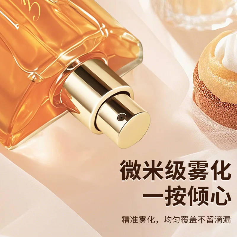 50 مل عطر نسائي فاخر عطر الشوكولاتة والمسك مع الورد والفانيليا ملاحظات عطر عربي دبي كولونيا