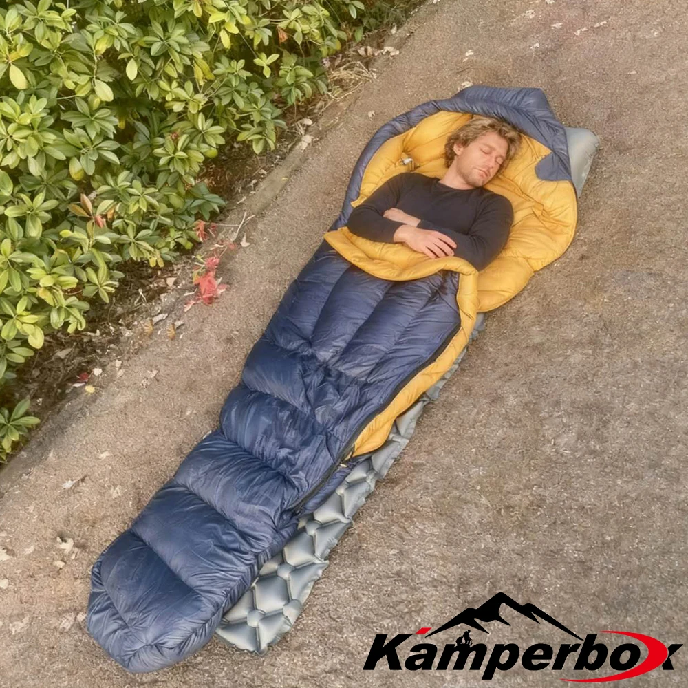 Śpiwór zimowy Kamperbox Ultralekki śpiwór kempingowy Ultralekki śpiwór premium Elegance700