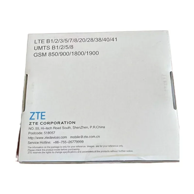 ZTE MF293N 4G LTE موزع إنترنت واي فاي / ZTE MF293N 4G CPE راوتر مع نطاق B1/2/3/5/7/8/20/28/38/40/41