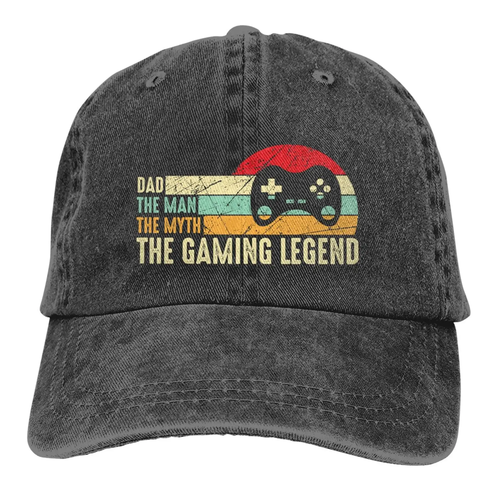 

The Gaming Legend Retro Baseball Cap for Women Men Truck Dad Hats Washed Cotton Fashion Cap Unisex Adjustable Streetwear Outdoor