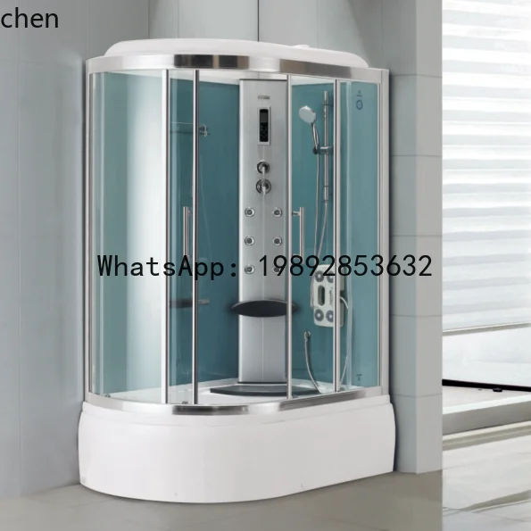 HT shower room, integrated bathroom, steam sauna room, bath, curved shower room