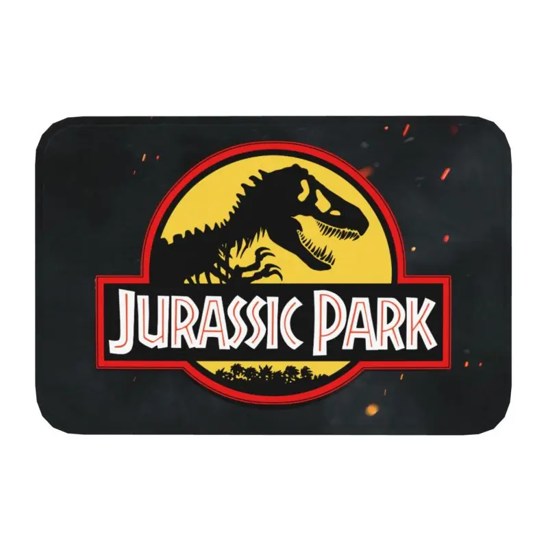 Jurassic Park Dinosaur Print Front Door Floor Entrance Mats Indoor Kitchen Bath Doormat Bedroom Carpet Rug