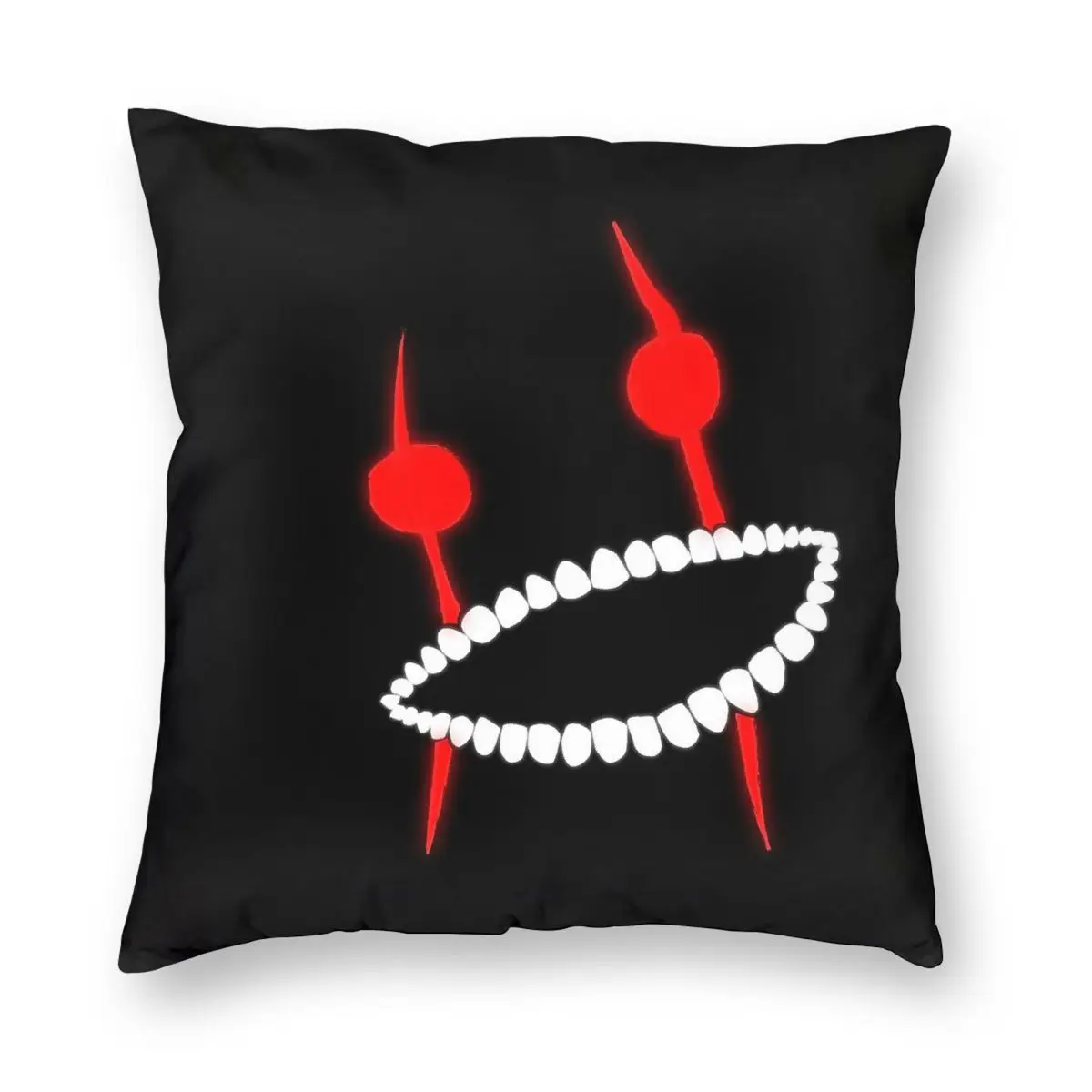 غطاء وسادة مربع إددي بذنب ، بوليستر كتان ، مخمل ، سحاب إبداعي ، غطاء وسادة سيارة مزخرف