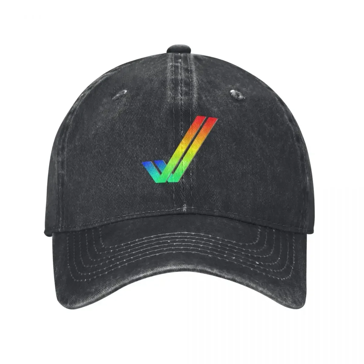 Double Rainbow Ticks Baseball Cap Vintage New Hat Luxury man cap Luxury Cap Mens Hats Women's