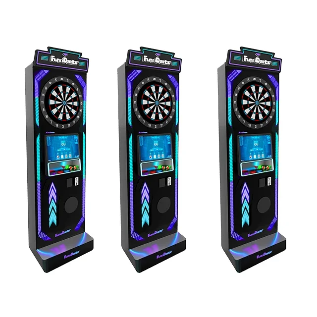 Neofuns Electronic Darts Machine Commercial Coin Operated Arcade Games Factory Price Suitable for Bar With Dartboard