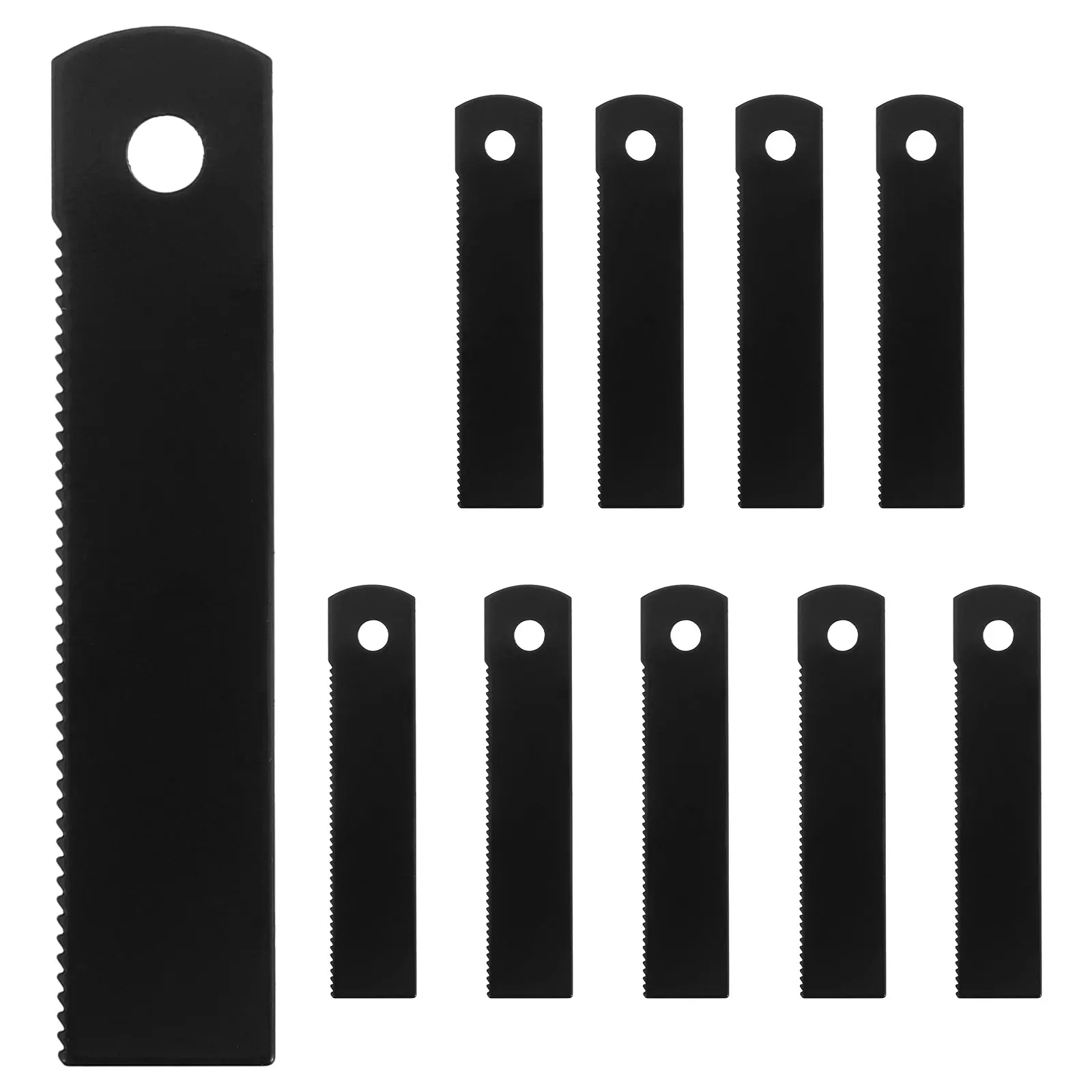 

10pcs Fire Outdoor Survival Fire Gears Scraper Hiking Camping Tool Tools Steel Rod Flint Hunt Camp Serrated Outdoor