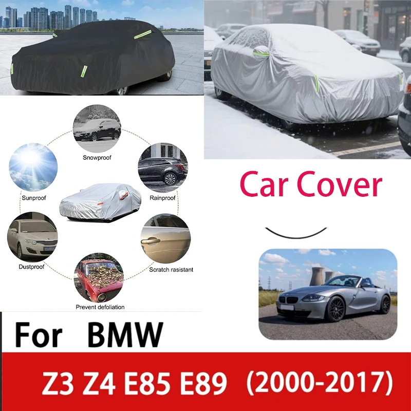 

for BMW Z3 Z4 E85 E89 2000-2017 Full Car Covers Outdoor Sun Anti UV Rain Snow Dust Protection Oxford Cloth Accessories