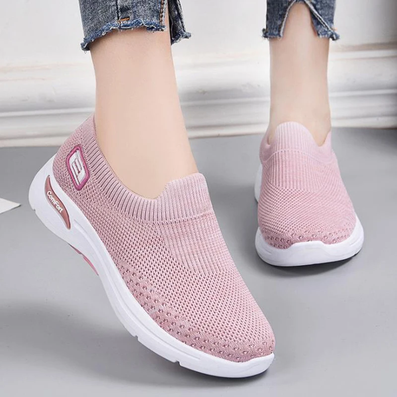 Frauen Schuhe Weiche Slipper Schuhe frauen Leichte Mesh Casual Schuhe Turnschuhe Tenis Masculino Zapatillas Hombre Liebhaber 36-46