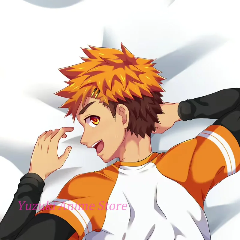 Body Pillow Cover Shota Boy Gay Hiroo Dakimakura Anime Double-Sided Print 2WAY Life-Size Pillowcase