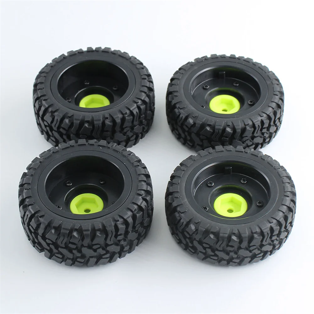 RC Car Rubber Wheel Tyre Wear-resistant Off-road Vehicle Tire Parts for WLtoys 144001/144002/124008/124018/124019/124016/124017