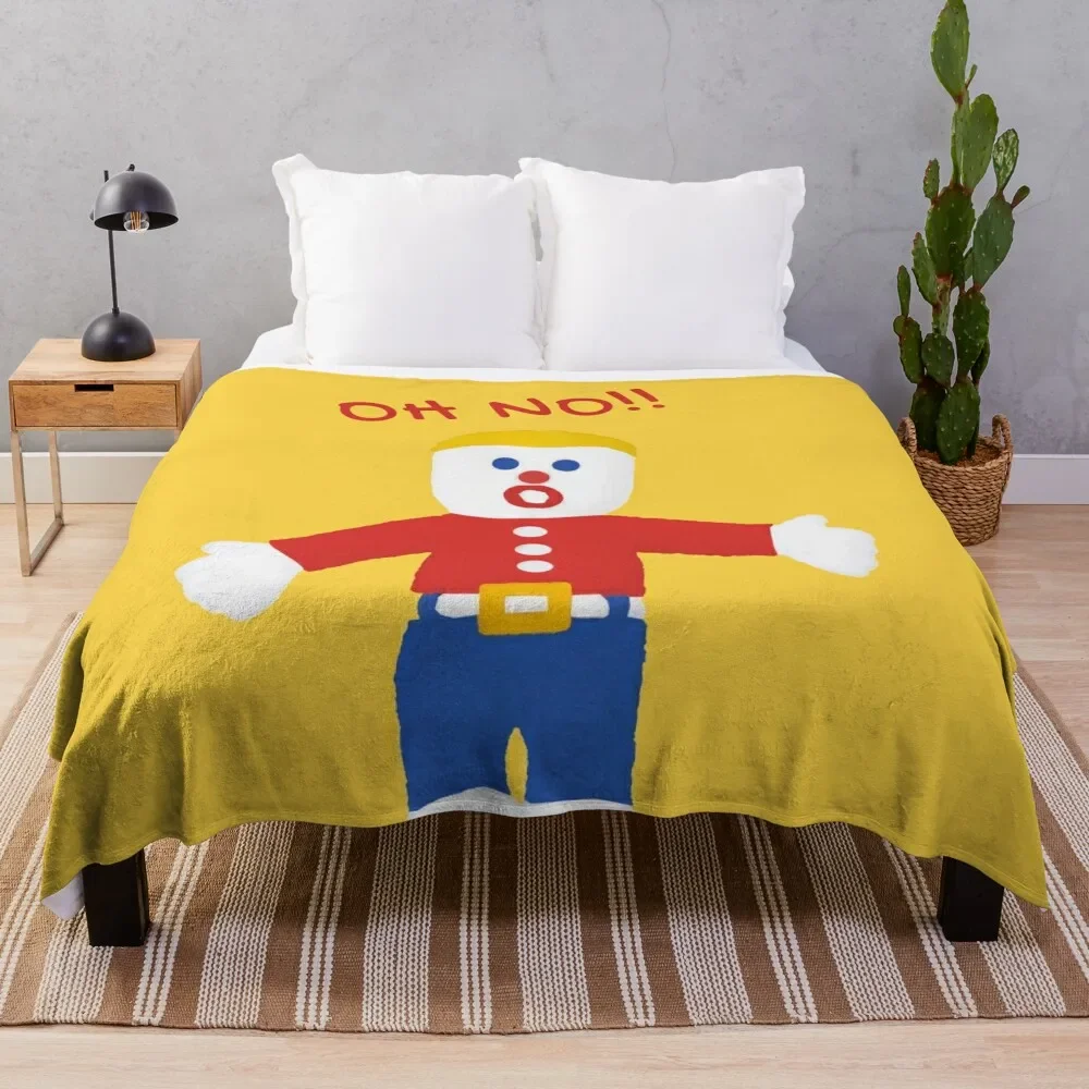 

Oh no!!! mr. bill Throw Blanket Camping Luxury Brand Blankets
