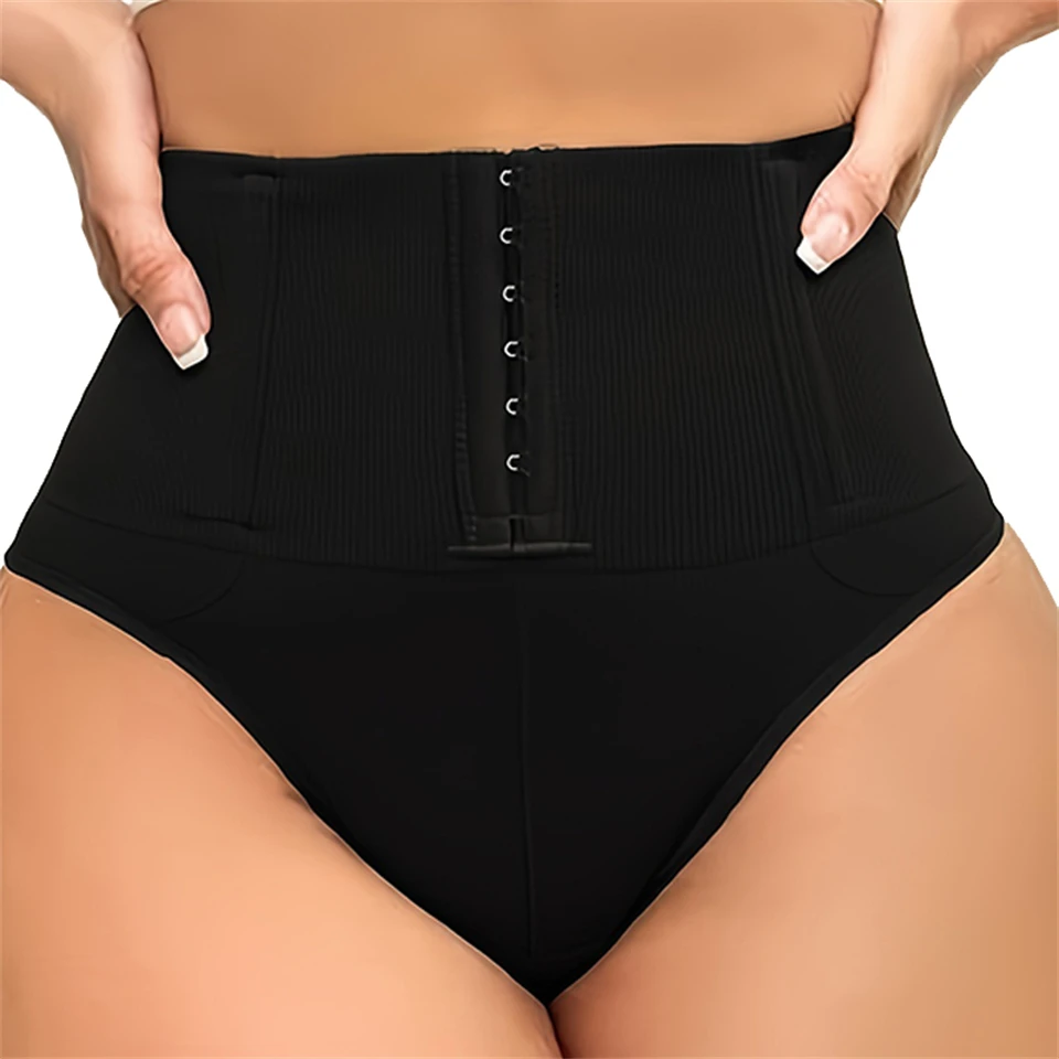 Becirzet Bauchkontroll-Höschen für Damen, Taillentrainer mit Verstellbaren Haken, Formende Unterwäsche, Schlankmachender Body Shaper, Unterhose für einen Flachen Bauch – Detail 7