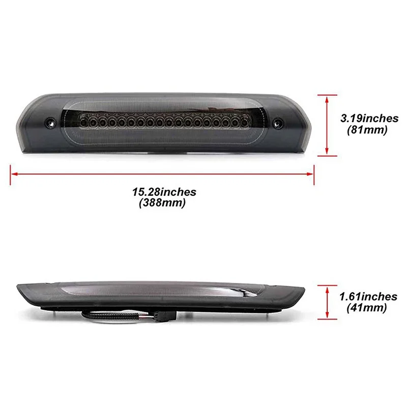 LED عالية جبل الثالث مصباح مكبح الخلفية وقف ضوء مصباح إشارة صالح ل دودج رام 1500 2500 3500 4500 5500 2002 20223 2004 2005-2018