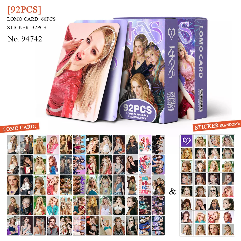 Photography Paper - 92PCS Popular Celebrity Girl Group K4OS