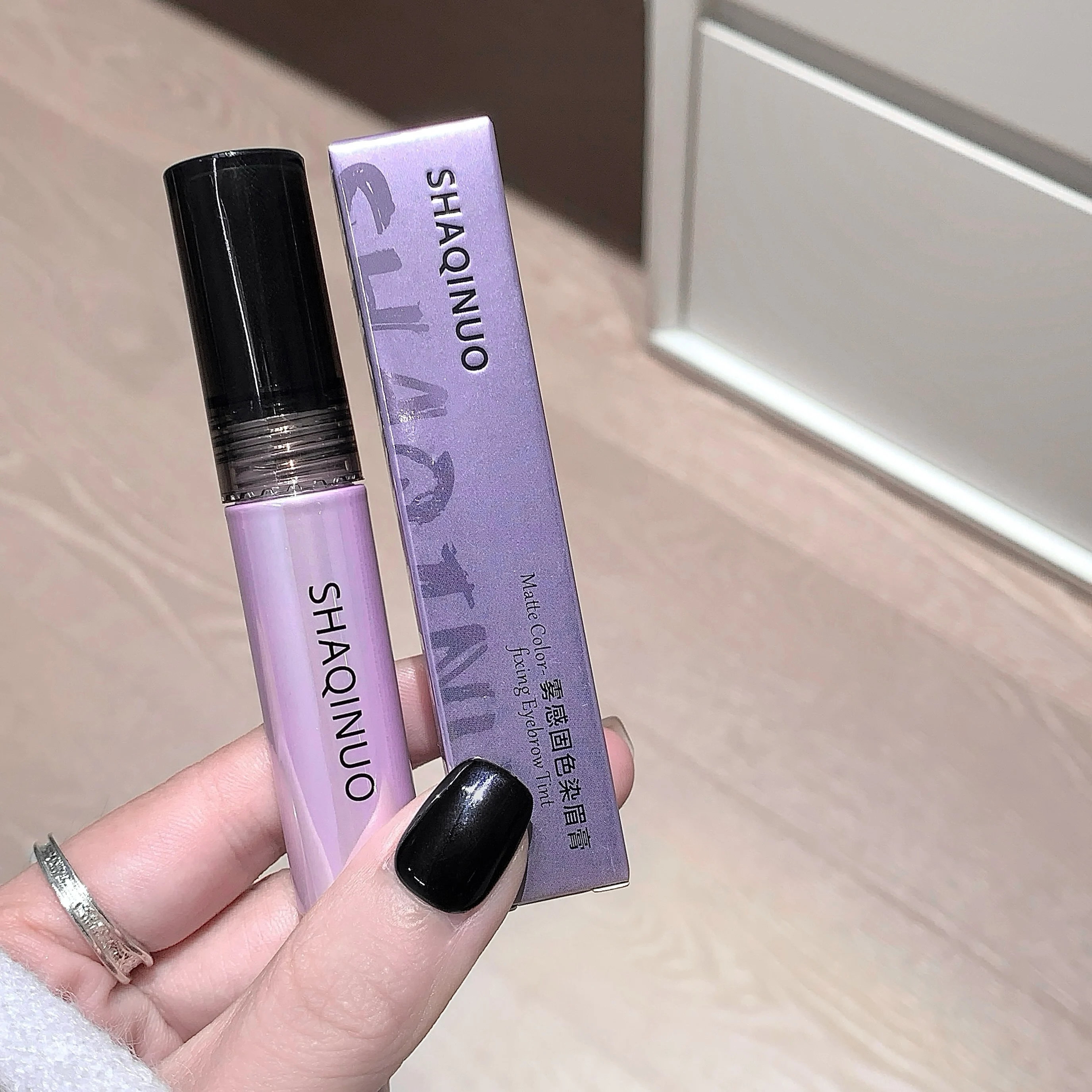 SHAQINUO Velvet Mist Eyebrow Dye Cream Quick-drying Waterproof Natural Non-smudge Easy-to-color Eyebrow Tint For Beginner