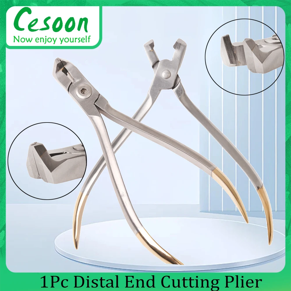 Dental Orthodontic Pliers Distal End Cutter Ligature Cutter for Arch Wires  Stainless Steel Denistry instrument Material