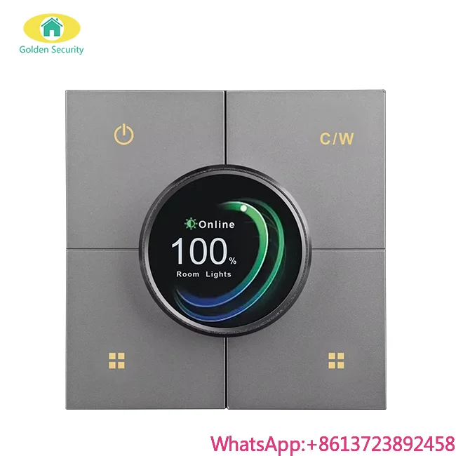 

Новый умный настенный выключатель 2025 года Tuya/Life с беспроводным сенсорным диммером, управлением через мобильное приложение, поддержкой сети Zigbee, макс. 10А