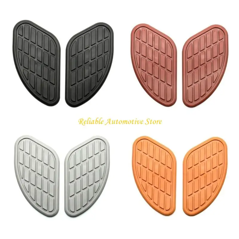 

M68B Pair Rubber Motorcycle Tanks Protectors Motorcycle Tanks Pads for Long Lasting Use