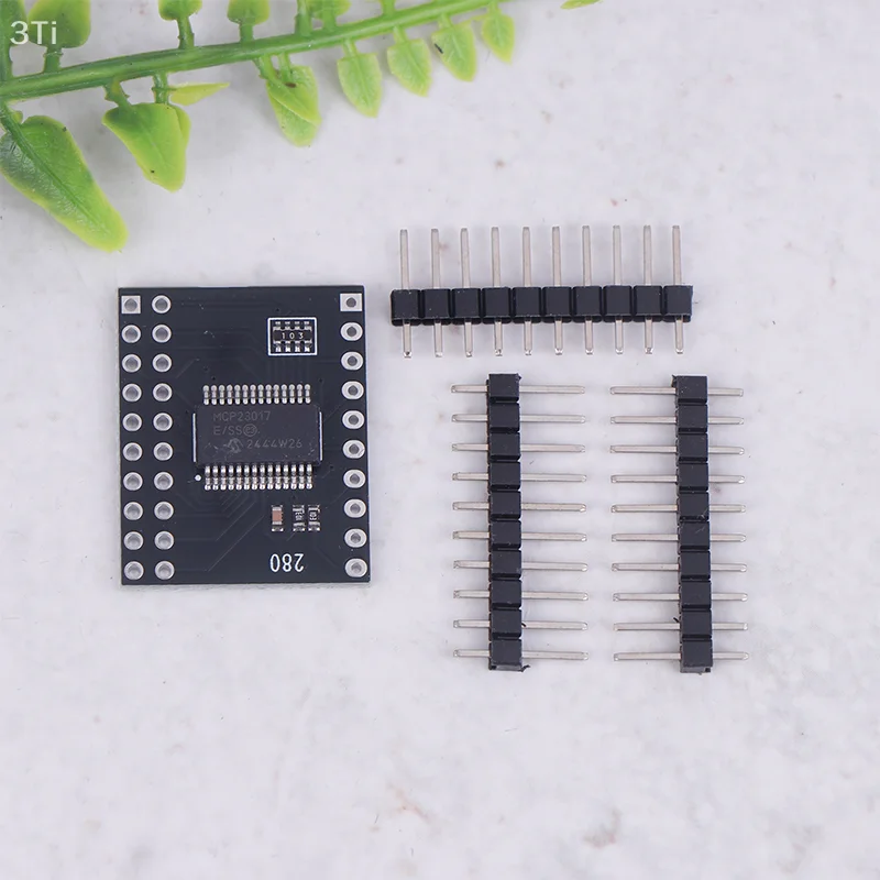 TENSTAR MCP23017 Serial Interface Module IIC I2C SPI Bidirectional 16-Bit I/O Expander Pins 10Mhz Serial Interface Module