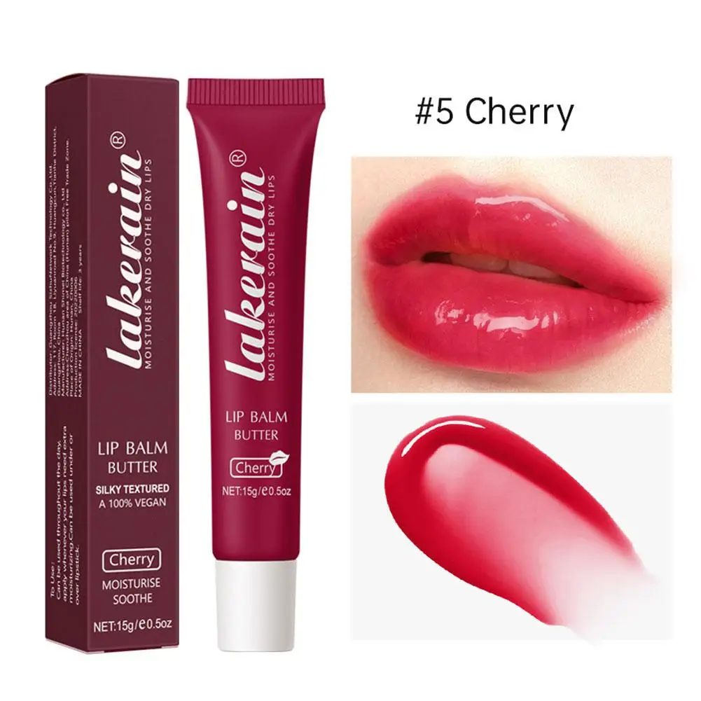 Crystal LIP BALM BUTTER Long Lasting Nourishing Lip Gloss Fade Lip Lines Moisture Anti Dry Jelly Lip ButterWoman Beauty Cosmetic