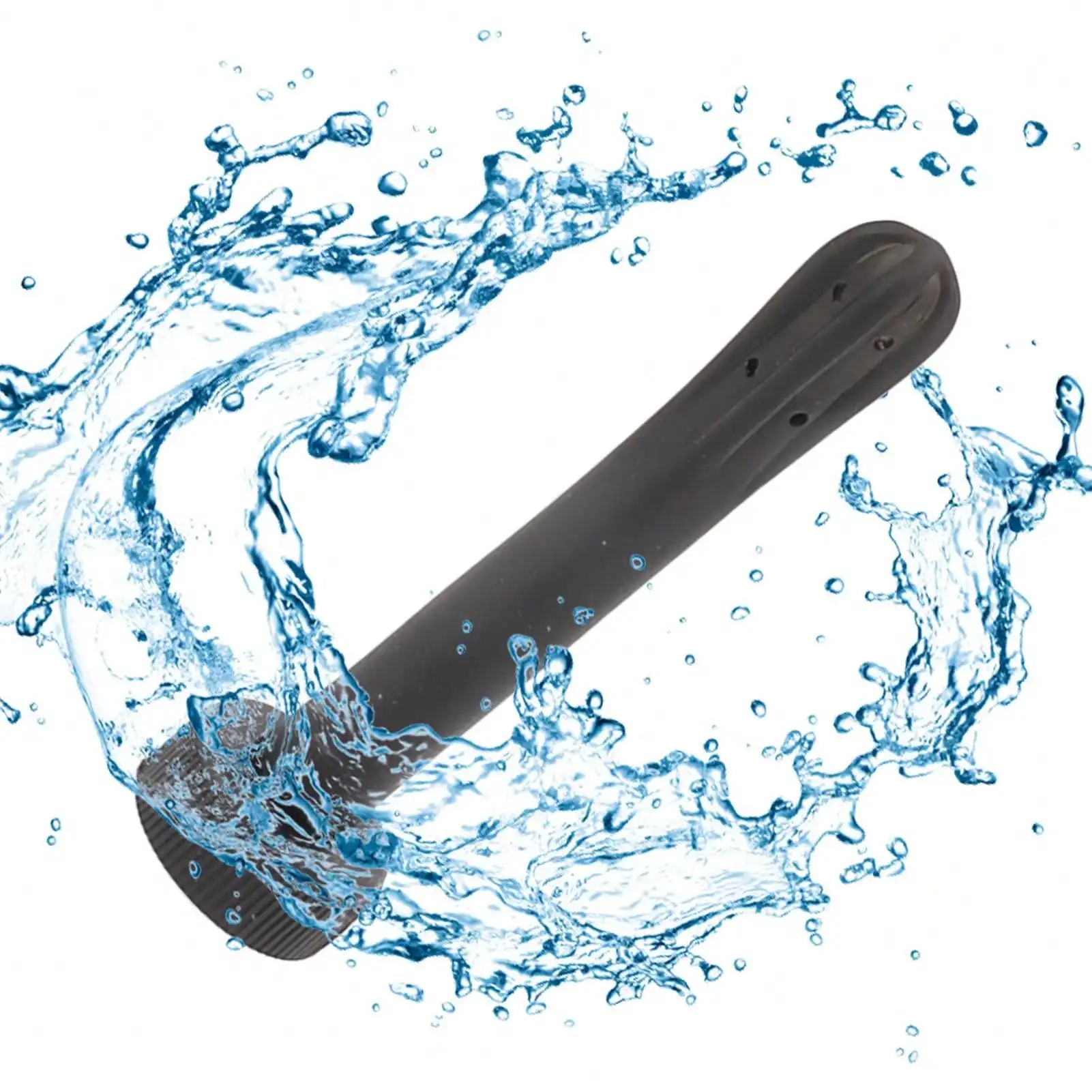 Enema Bottle Nozzle Portable Lid Threaded Connection Silicone Douche Irrigation Plug for Anal Cleaning Eight Holes