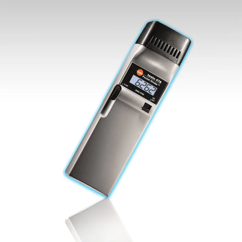 

New Genuine Testo 476 High-intensity Hand-held Digital Stroboscope for HVAC Systems