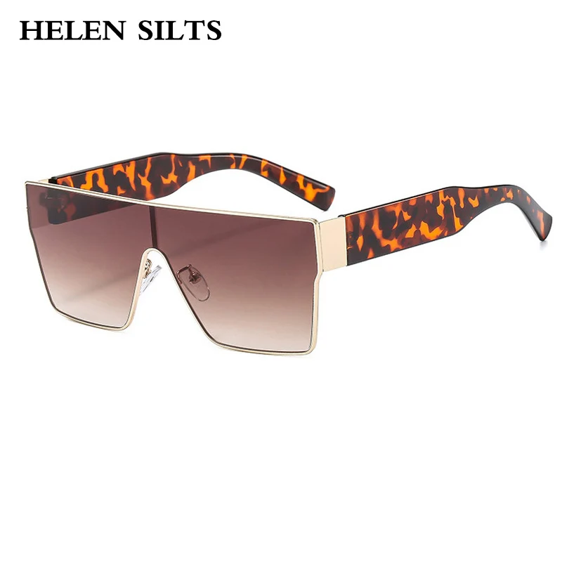 

Fashion Oversized Square Sunglasses for Women Retro Gradient UV400 Shades Glasses Protective Eyewear