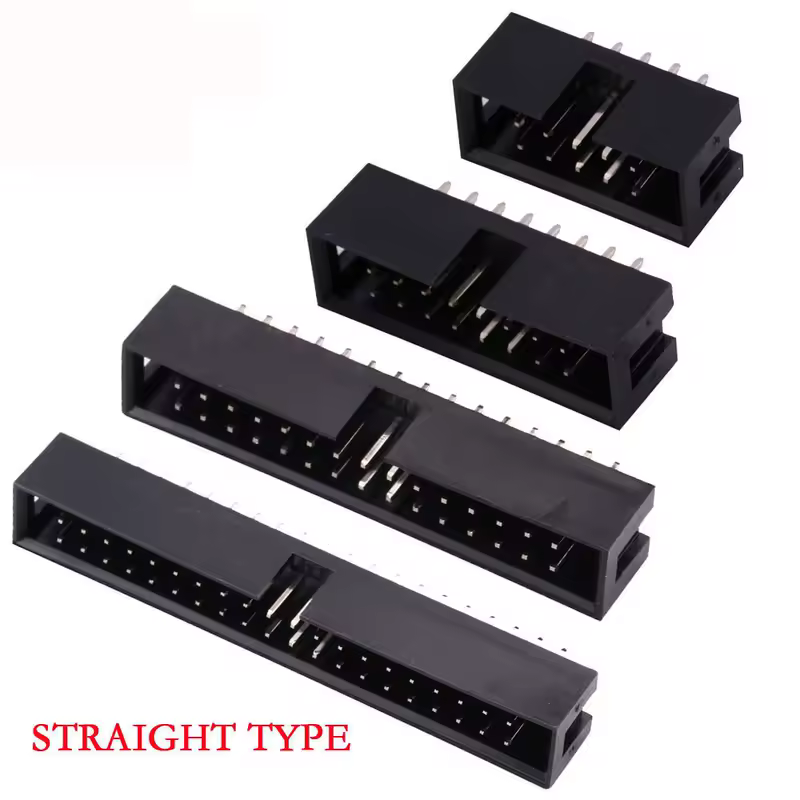 FC 6/8/10/12/14/16/18/20/24/26/30/34/40/50/60/64Pin 2.54mm Pitch Female IDC Socket Connector Ribbon Cable DC3 Header Male Socket - Image 5