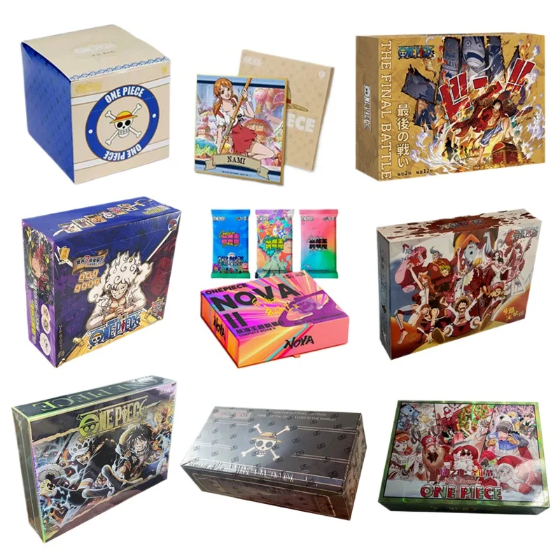 

2024 One Piece Box Boa Hancock Roronoa Zoro Vinsmoke Sanji Shanks Nico Robin Rare Collection Card Children's Toy Birthday Gift