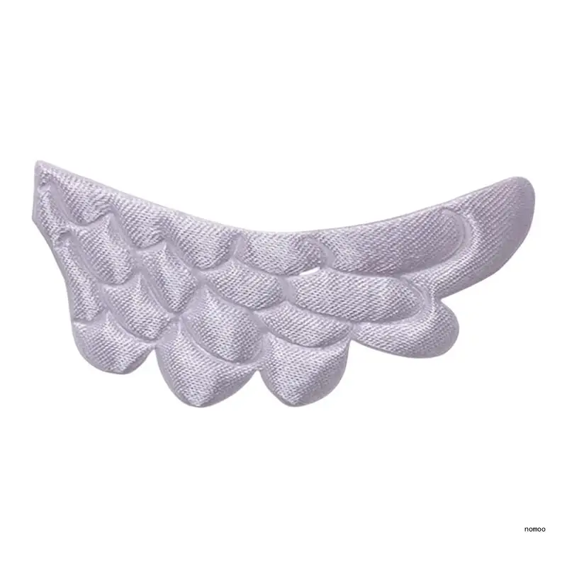 Lovely Small Fabric Angel Wing Patches Embroidered Decorative Appliques Patches